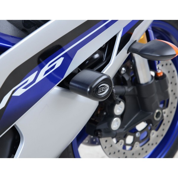 R&G R&G Crash Protectors - Aero Style for Yamaha YZF-R6 '06-14 (Upper)